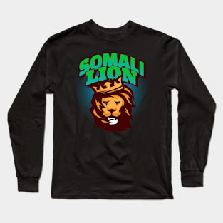 Somali Lion Long Sleeve T-Shirt